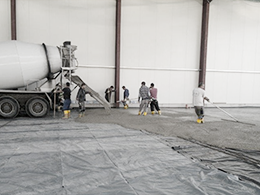 Industrieboden. Halle Schwabbach