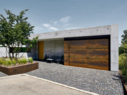 Garage aus Leichtbeton Liapor Liapor